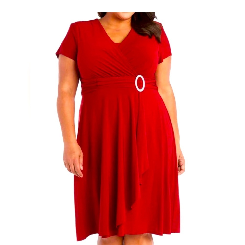 R & M Richard’s Woman Red Dress